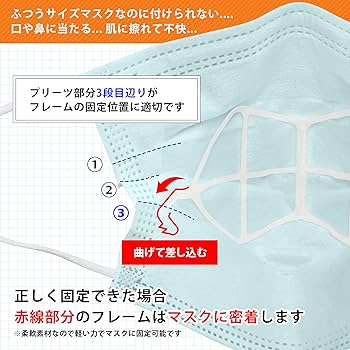 Amazon.co.jp: [B´full] 立体インナーマスク 折りたたみ